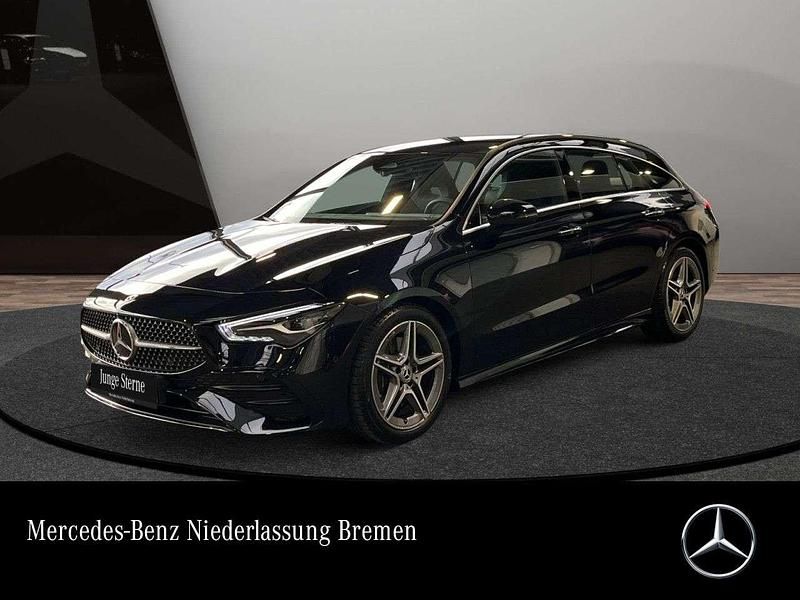 Kosmosschwarz Gebraucht 2025 Mercedes CLA200 AMG Kombi | 32.790 € (Guter Preis) - Bild 1/3