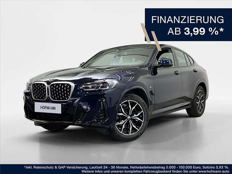 Blau Gebraucht 2024 BMW X4 M Sport SUV | 59.529 € (Etwas zu teuer) - Bild 1/4