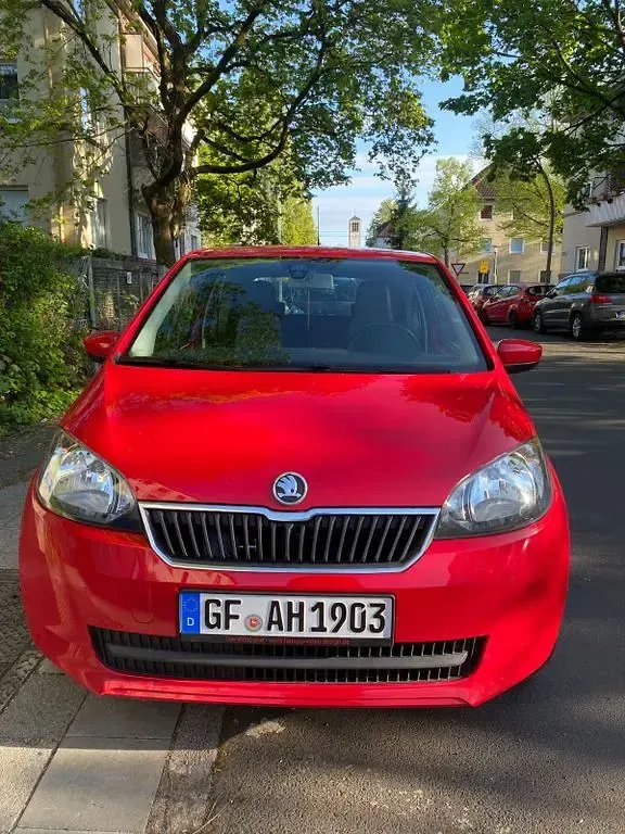 Używany Skoda Citigo 60 KM (44 kW) 2012 Czerwony Hatchback