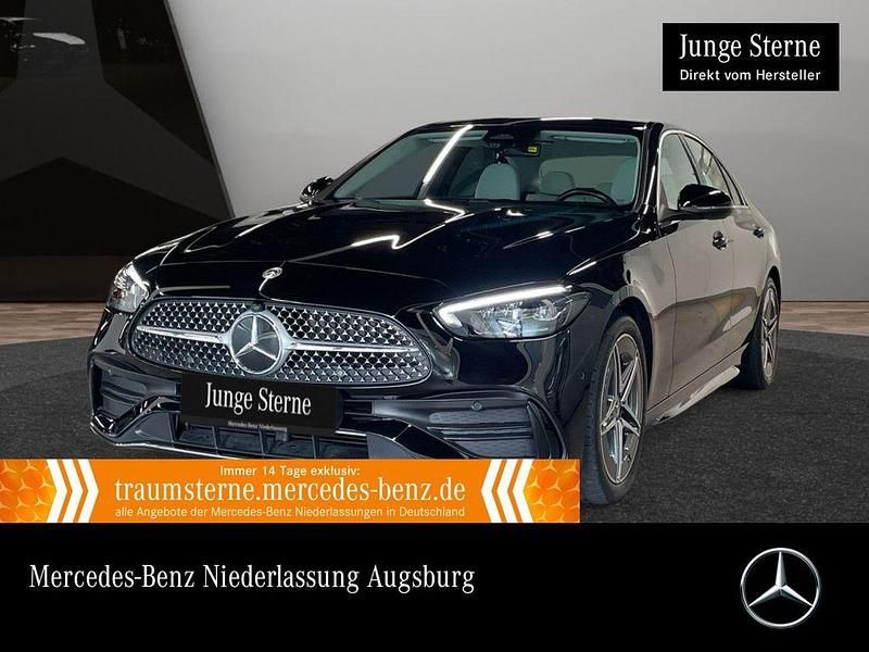 Schwarz Gebraucht 2024 Mercedes C180 Advanced Limousine | 41.490 € (Etwas zu teuer) - Bild 1/3