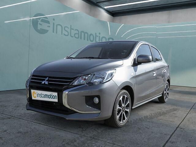 Grau Gebraucht 2023 Mitsubishi Space Star Select Limousine | 16.250 € (Teuer) - Bild 1/2