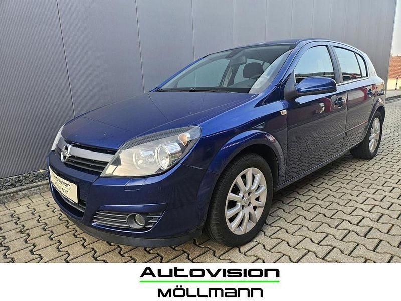 Blau Gebraucht 2004 Opel Astra Elegance Limousine | 3.999 € (Fairer Preis) - Bild 1/4