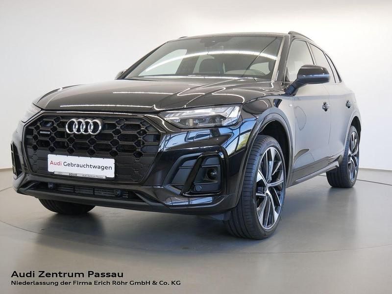 Mythosschwarz metallic Gebraucht 2022 Audi Q5 S-Line SUV | 37.900 € (Fairer Preis) - Bild 1/4