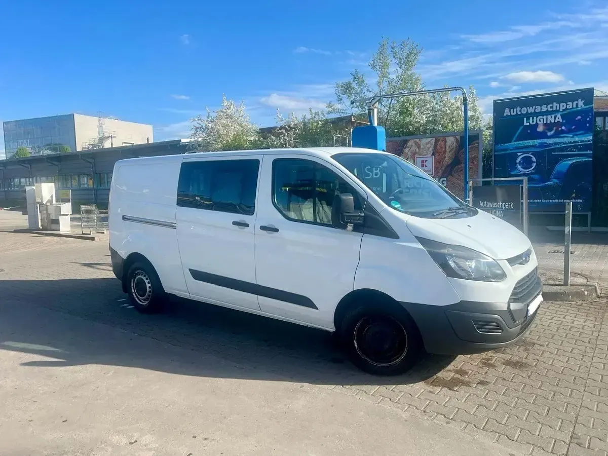 Brugt Ford Transit Custom 125 HK (91 kW) 2015 Hvid MPV
