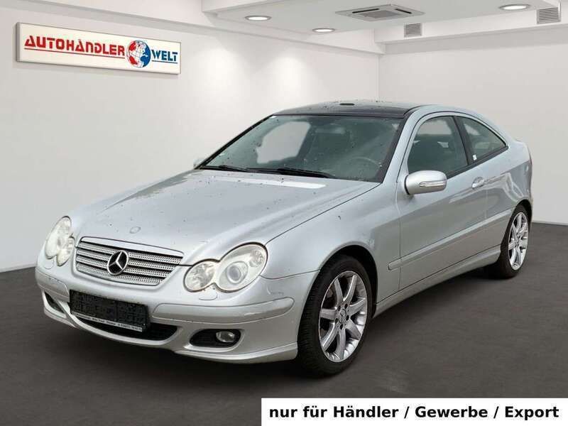 Silber Gebraucht 2005 Mercedes C180 Coupé | 999 € (Superpreis) - Bild 1/3
