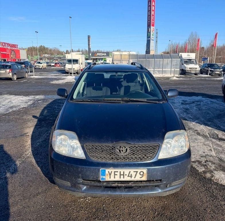 Gebraucht Toyota Corolla 97 PS (71 kW) 2002 Blau Kombi