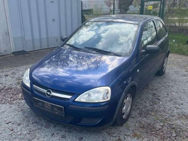 Blau Gebraucht 2006 Opel Corsa Limousine | 1.000 € (Fairer Preis) - Bild 1/4
