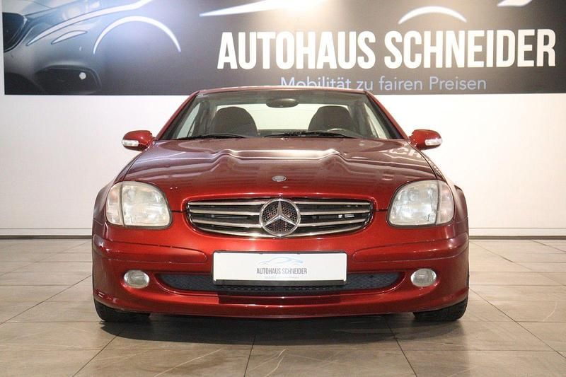 Gebraucht Mercedes SLK200 163 PS (119 kW) 2003 Rot Cabrio