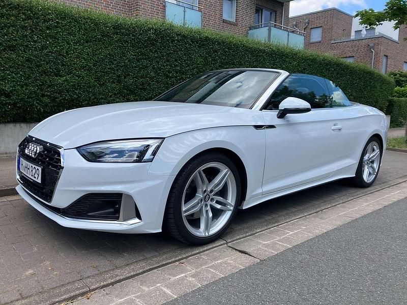 Weiß Gebraucht 2020 Audi A5 Cabriolet Advanced Cabrio | 35.900 € (Fairer Preis) - Bild 1/4