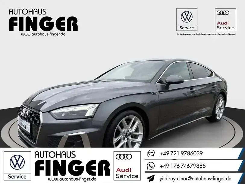 Usata Audi A5 Design 2021 Grigio Coupé