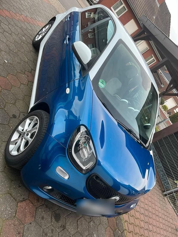 Gebraucht Smart ForFour Passion 71 PS (52 kW) 2015 Blau Kleinwagen