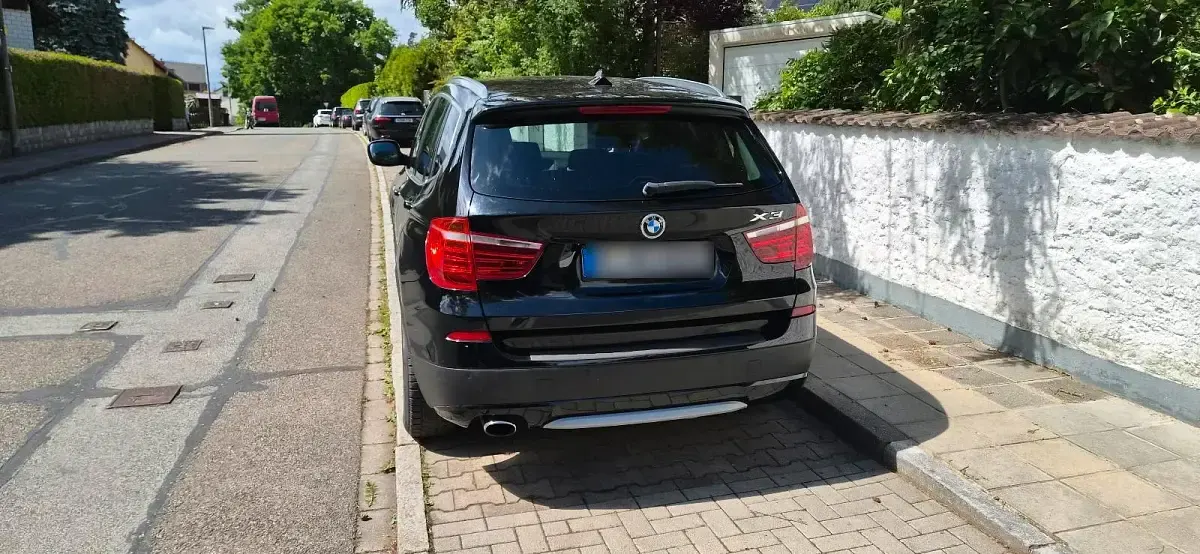 Gebraucht BMW X3 184 PS (135 kW) 2012 Schwarz SUV