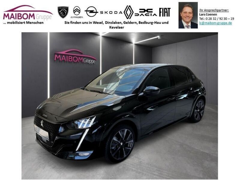 Ktv lackierung schwarz perla Gebraucht 2023 Peugeot e-208 GT Kleinwagen | 26.990 € (Teuer) - Bild 1/4