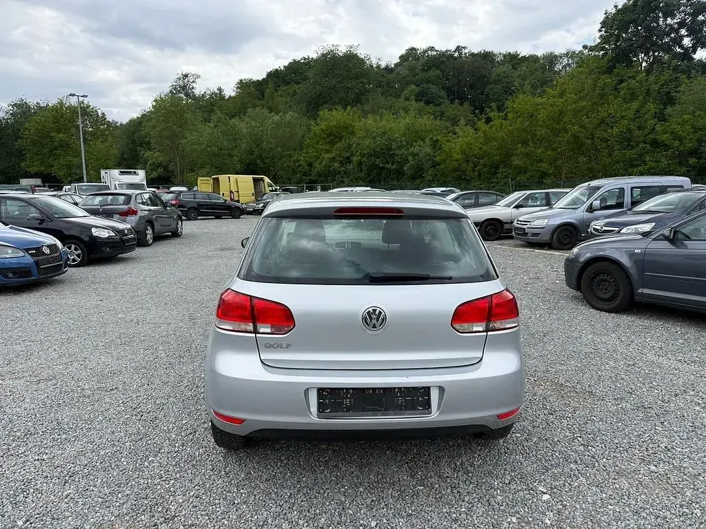 Second-hand VW Golf VI Trendline 80 CP (58 kW) 2009 Argintiu Hatchback