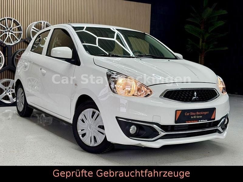 Weiß Gebraucht 2017 Mitsubishi Space Star Basis Limousine | 3.490 € (Guter Preis) - Bild 1/4