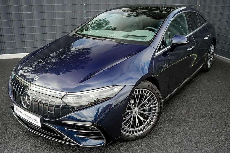 Blau Gebraucht 2023 Mercedes EQS 53 AMG AMG Limousine | 90.999 € (Etwas zu teuer) - Bild 1/4