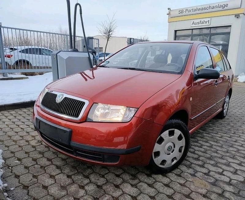 Gebraucht Skoda Fabia 64 PS (47 kW) 2003 Rot Kombi