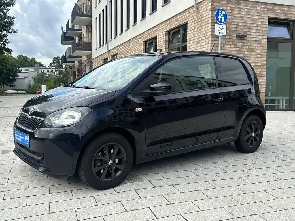 Gebraucht Skoda Citigo Ambition 75 PS (55 kW) 2013 Schwarz Kleinwagen
