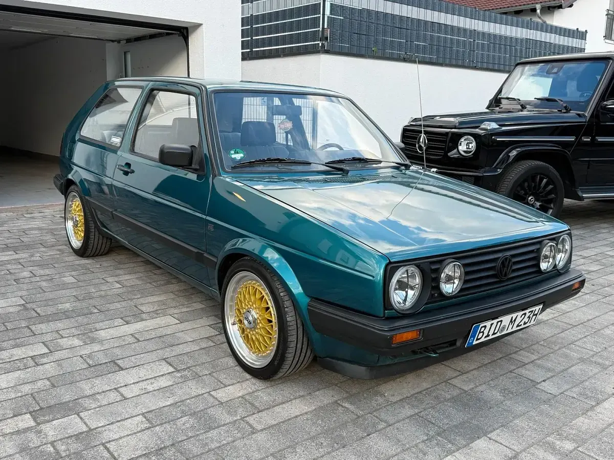 Gebraucht VW Golf 70 PS (51 kW) 1991 Grün Coupé