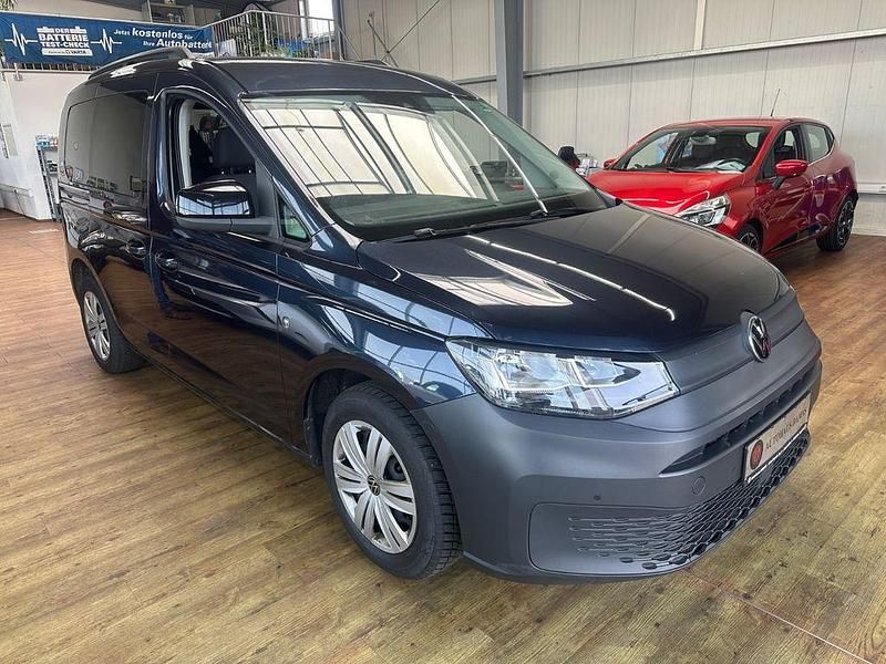 Gebraucht VW Caddy Basis 102 PS (75 kW) 2021 Blau Van / Kleinbus
