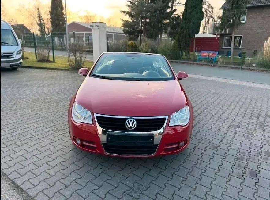 Occasion VW Eos Edition 116 PK (85 kW) 2007 Rood Cabriolet