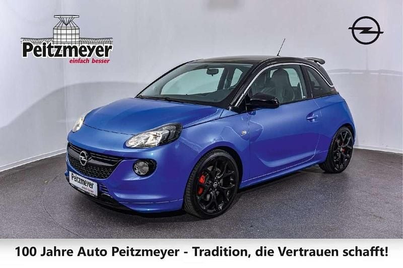 Blau Gebraucht 2016 Opel Adam S Kleinwagen | 13.990 € (Teuer) - Bild 1/4
