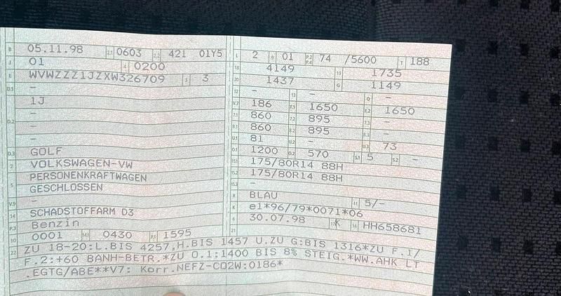 Gebraucht VW Golf IV 101 PS (74 kW) 1998 Blau Kleinwagen