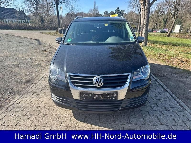 Gebraucht VW Touran Freestyle 105 PS (77 kW) 2009 Schwarz Van / Kleinbus
