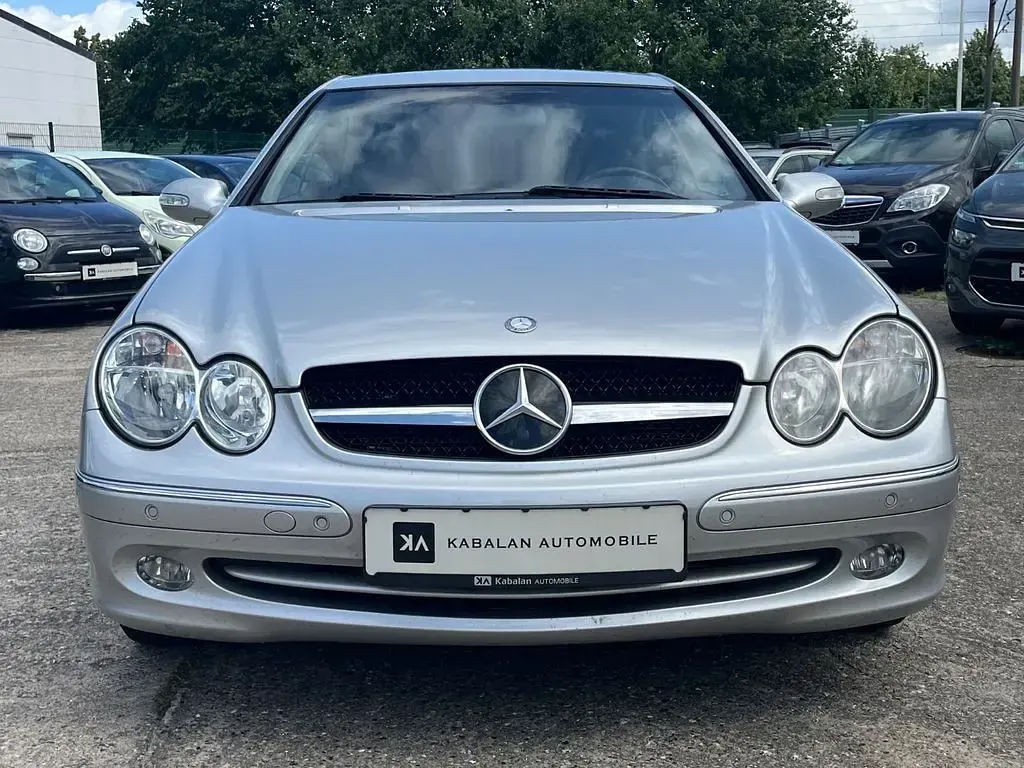 Gebraucht Mercedes CLK200 163 PS (119 kW) 2004 Silber Coupé
