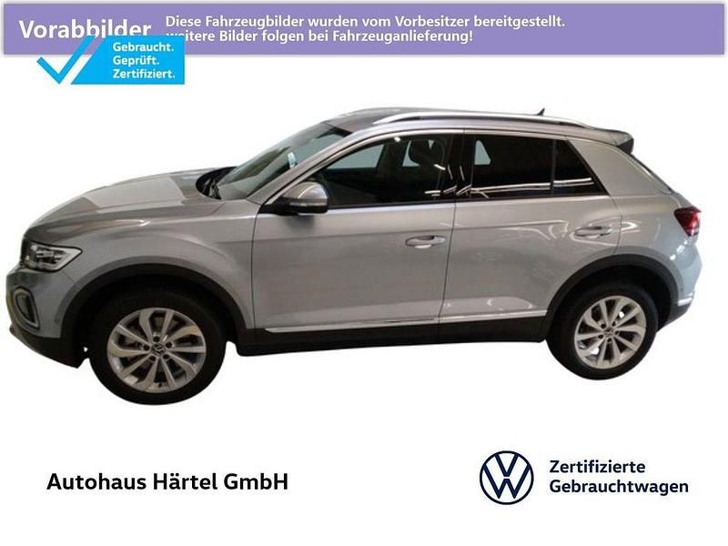 Pyritsilber (silver), metallic Gebraucht 2025 VW T-Roc Style SUV | 30.500 € (Superpreis) - Bild 1/4