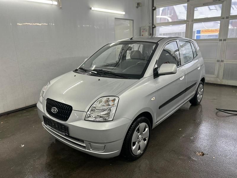 Gebraucht Kia Picanto LX 65 PS (47 kW) 2005 Silber Kleinwagen