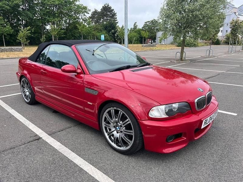 Rot Gebraucht 2004 BMW M3 Cabriolet Sport Line Cabrio | 16.500 € - Bild 1/4