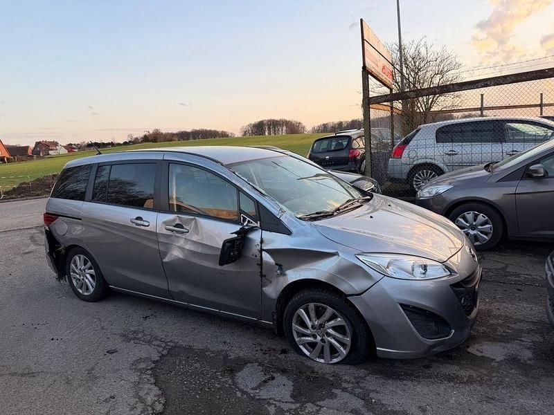 Gebraucht Mazda 5 Center-Line 116 PS (85 kW) 2011 Silber Van / Kleinbus