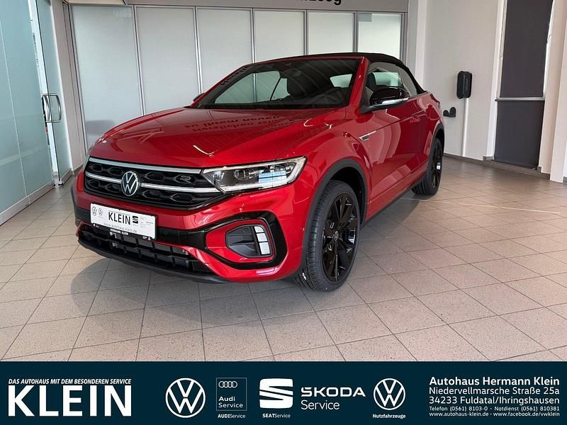 Rot Neu 2025 VW T-Roc Cabriolet R-line Cabrio | 57.290 € - Bild 1/4