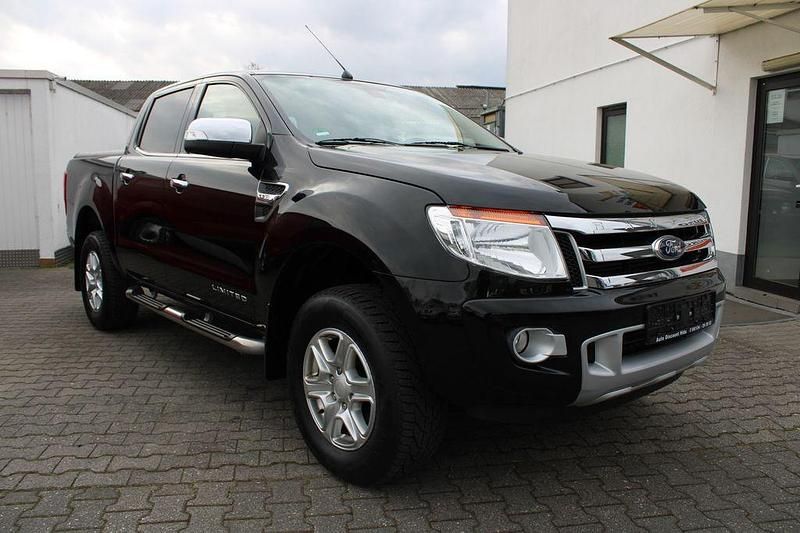 Schwarz (metallic) Gebraucht 2014 Ford Ranger Limited Abholung | 18.999 € (Fairer Preis) - Bild 1/4