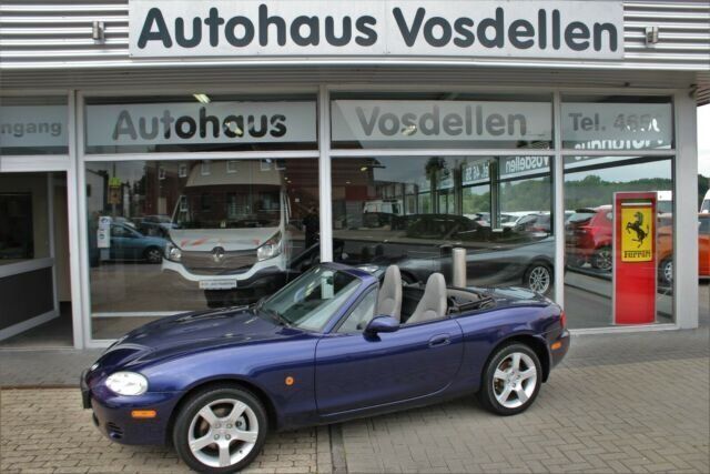 Violett metallic Gebraucht 2003 Mazda MX5 Cabrio | 5.900 € (Guter Preis) - Bild 1/4