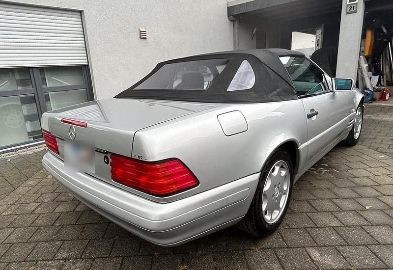 Gebraucht Mercedes SL320 231 PS (169 kW) 1998 Silber Cabrio