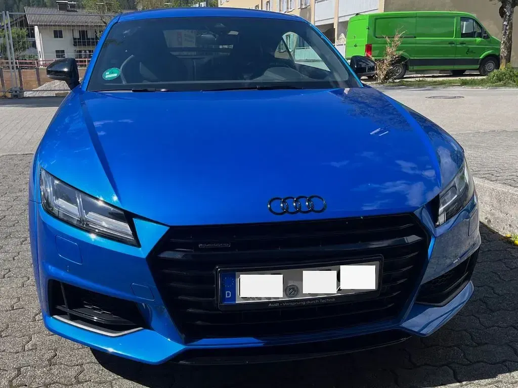 Second-hand Audi TT S-Line 230 CP (169 kW) 2018 Albastru Coupe