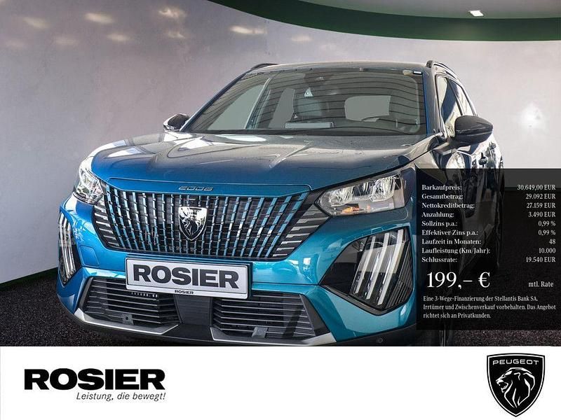 Blau Gebraucht 2025 Peugeot 2008 Allure SUV | 30.649 € - Bild 1/4