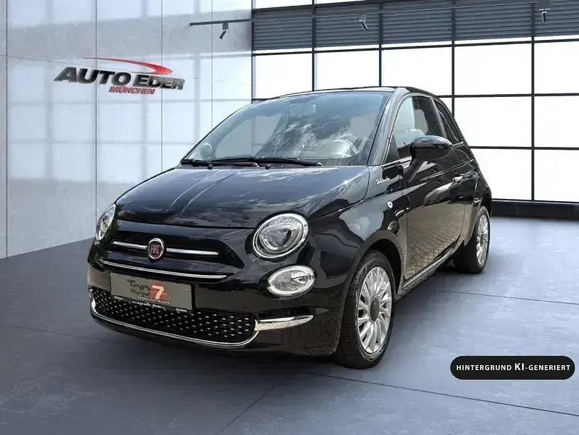 Gebraucht Fiat 500 Dolcevita 69 PS (50 kW) 2022 Vesuvio schwarz (metallic) Limousine
