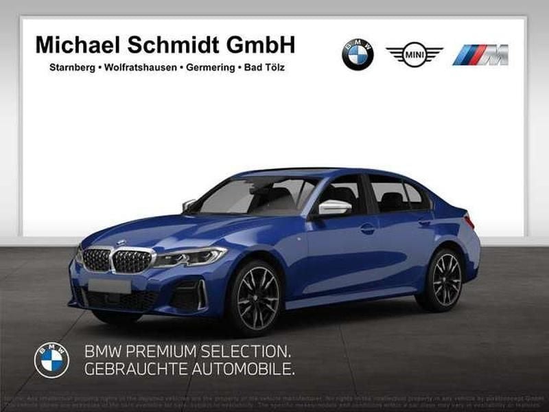 M portimao blau (metallic) Gebraucht 2022 BMW 340 Limousine | 48.990 € (Fairer Preis) - Bild 1/4