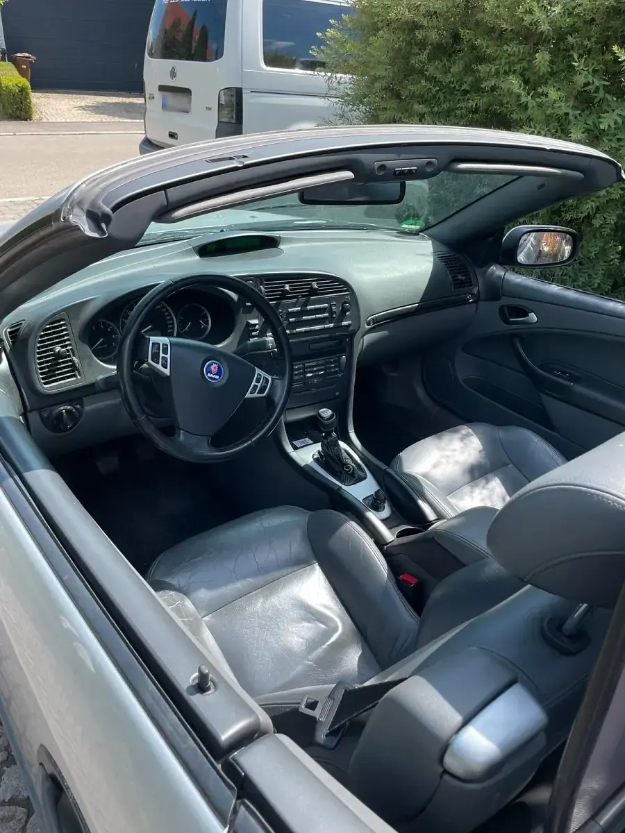 Gebraucht Saab 9-3 150 PS (110 kW) 2004 Silber Cabrio