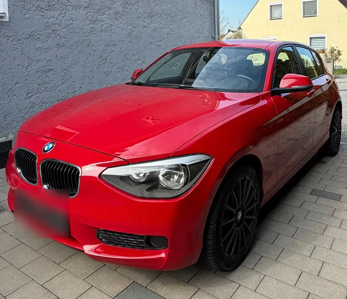 Gebraucht BMW 116 136 PS (100 kW) 2013 Rot Kleinwagen