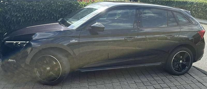 Schwarz Gebraucht 2022 Skoda Scala Monte Carlo Kleinwagen | 18.500 € (Guter Preis) - Bild 1/3