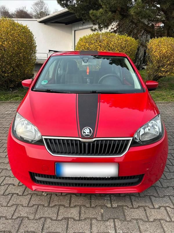 Gebraucht Skoda Citigo 60 PS (44 kW) 2012 Rot Kleinwagen