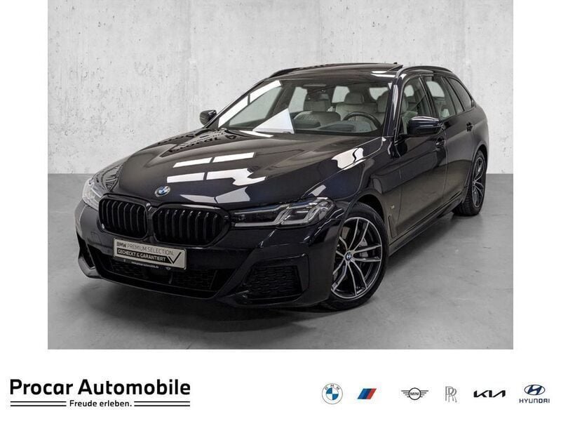 Schwarz Gebraucht 2022 BMW 540 M Sport Kombi | 44.580 € (Fairer Preis) - Bild 1/4