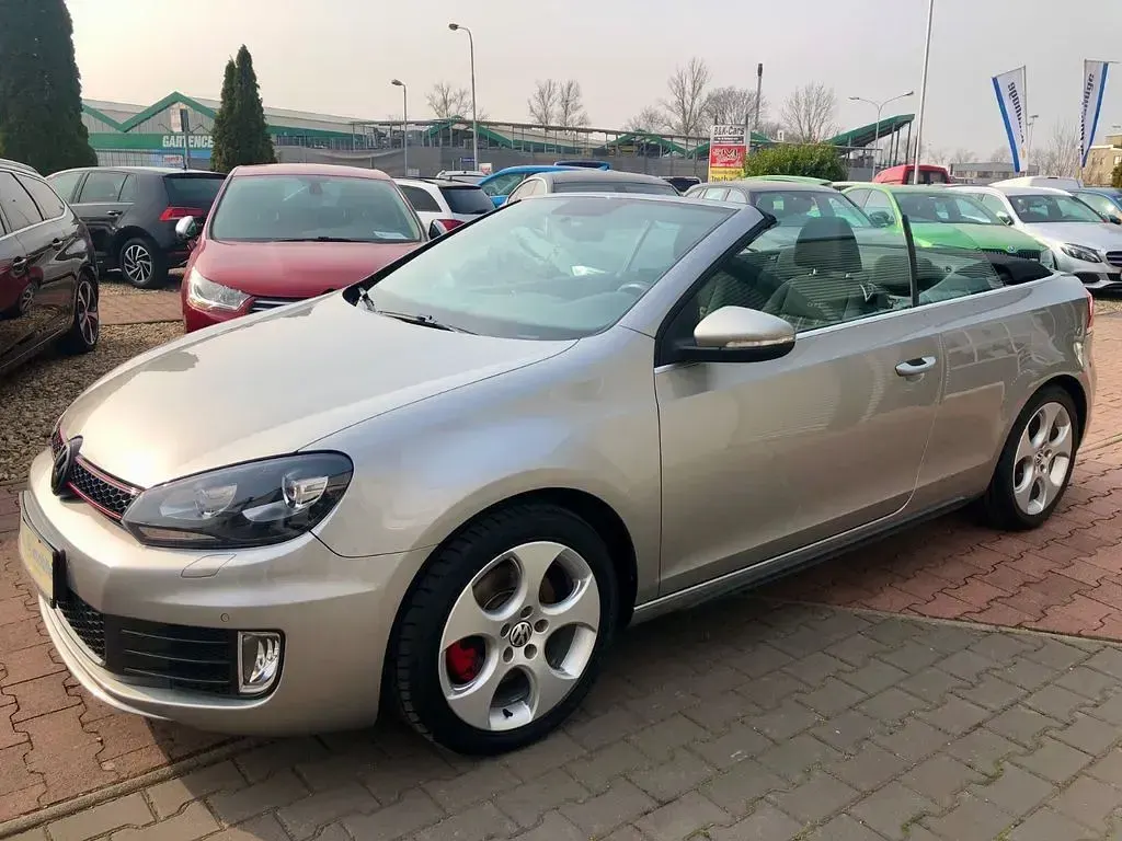 Gebraucht VW Golf Cabriolet GTI 211 PS (155 kW) 2013 Silber Cabrio