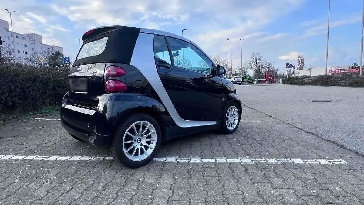 Gebraucht Smart ForTwo Cabrio 71 PS (52 kW) 2007 Schwarz Cabrio