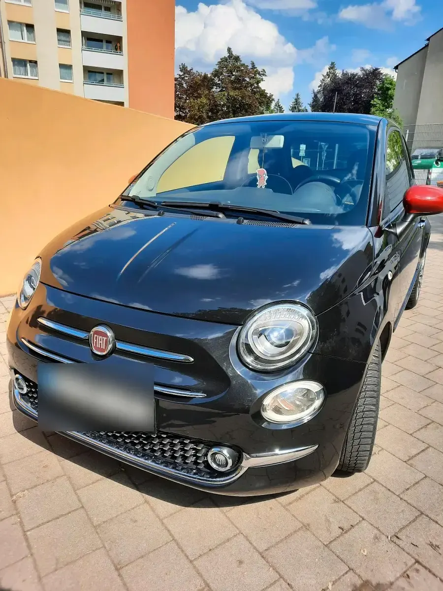 Gebraucht Fiat 500 105 PS (77 kW) 2016 Schwarz Kleinwagen