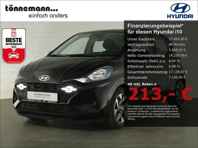 Käytetty Hyundai i10 Trend 83 HP (61 kW) 2025 Viistoperä